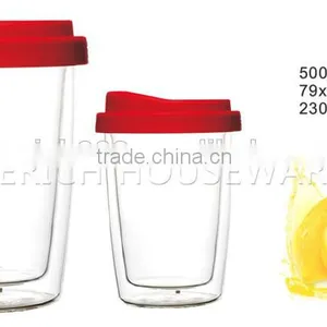 Widely Used Professional Best Quality Glass Cup For Coffee To Go thumbnail-2