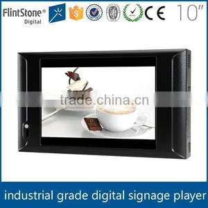 Flintstone 10 Inch Retail Store/supermarket/chain Store Shelf Mounting Motion Sensor Pos Video Display Screen thumbnail-1
