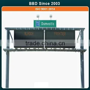 Metal Outdoor Cheap Stable Highway Led Display Outdoor Led Advertising Screen thumbnail-1
