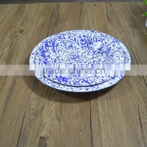 9088 Big Deep Plate With Speckle thumbnail-4
