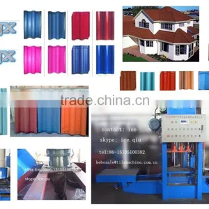 KB-125C Roof Tiles Floor Tiles Concrete Roof Tile Making Machine thumbnail-1
