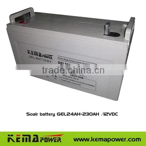 GEL24AH-230AH /12VDC Solar Battery thumbnail-1