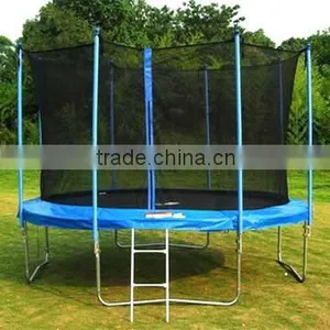 8FT Garden Entertaining Spring Trampoline thumbnail-1