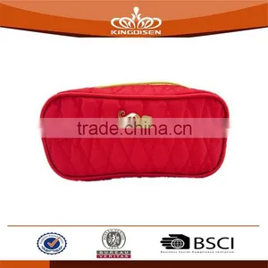 2015 Hot New Red Fabric Pencil Case With Embroidered thumbnail-1
