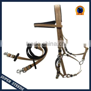 Horse Briddle With Raised Browband thumbnail-3