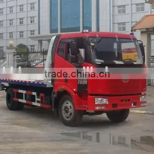 JIEFANG 4X2 Flatbed Wrecker Tow Trucks For Sale thumbnail-1