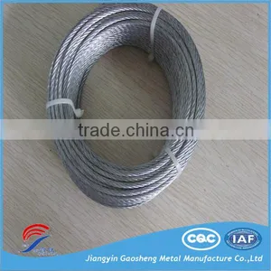 DIN3052 HQ Galvanized Steel Strand 1*7 thumbnail-1