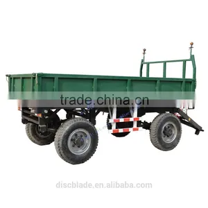 Farm Six Tons Double Axles Tractor Trailer thumbnail-1
