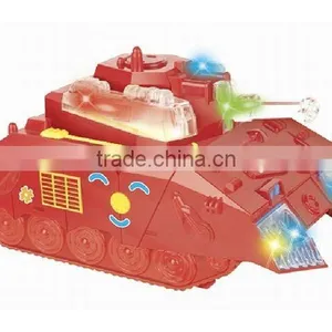 Electronic Cheap Toy Tank With Light and Music thumbnail-1
