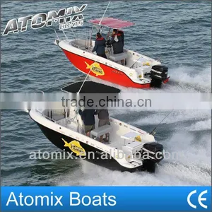 Pleasure Fishing Boat With Outboard Engine thumbnail-1