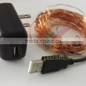 Global Top Sale!!! 10M Micro Led Fairy String Lights With USB Connector thumbnail-1