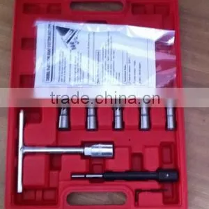 7 Pcs Diesel Injector Seat Cutter Cleaner Tool Set Carbon Remover thumbnail-2