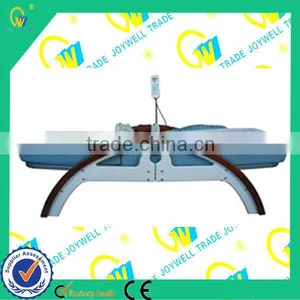 China Cheap AC 110-120V/220-240V Leisure Portable Folding Auto Electric Magnetic Thermal Warm Jade Roller Massage Table for Sale thumbnail-1