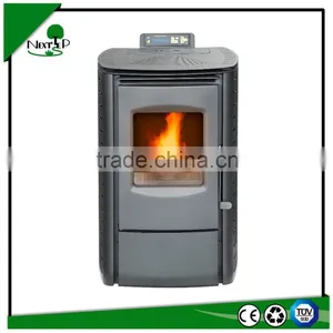 Home Using Small Wood Pellet Stove With Remote Control 6KW thumbnail-3