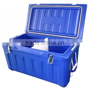 Rotomolded Cooler Box Insulated Ice Chest Fisherman Cooler Box Use in Boate thumbnail-1