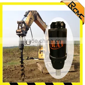 Post Hole Cement Earth Auger for Backhoe Loader thumbnail-1