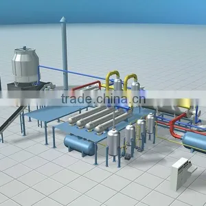 Waste Tires Pyrolysis Unit thumbnail-4