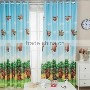 Readymade Blackout Daylight Custom Printed Drapes thumbnail-4