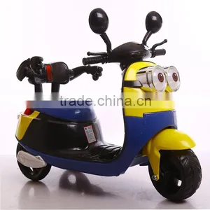 Cute Sytle Despicable Me Ride On 3 Wheel Powered Bicycle for Kids thumbnail-6
