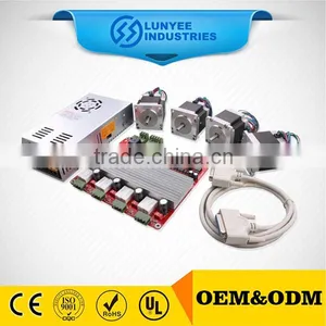 TB6560 4 Axis Driver & Nema 23 Stepper Motor 57BYGH76 CNC Mill Router Kit Quality Choice thumbnail-1