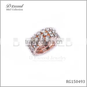 Top Sale Fancy Fashion Diamond Wedding Ring for Women thumbnail-1