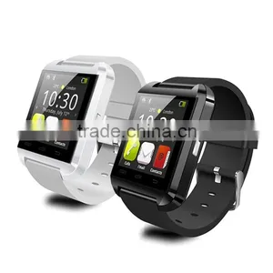 Wrist Watch for Samsung S4/Note 2/Note 3 HTC LG Huawei Xiaomi Android Phone Smartphones U8 Bluetooth Smart Watch thumbnail-2