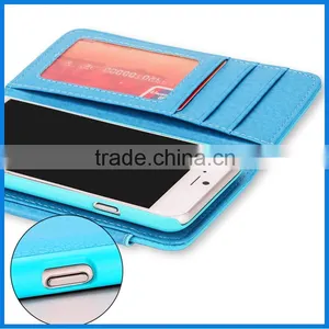 2 in 1 Book Style Manufacturer Wholesale With Screen Portector Leather Mobile Phone Case for Iphone 6 thumbnail-5