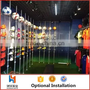 Huohua 2016 Hot Selling Saving Space Heavy Duty Aluminium Shoe Rack thumbnail-1