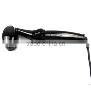 2 in 1 PTC Heating Rotating Head 3D Metal Teeth Hair Straightener and Curler Set thumbnail-5