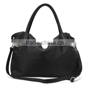 Faddish pu Tote Bag Big Hanging File Handbag Ladies Zipper Shoulder Bags Made in China thumbnail-3