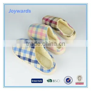Premium Quality Colored Cotton Fleece Women and Men's Indoor Slippers thumbnail-3