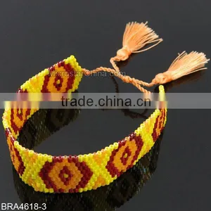 Japan Top Quality Macrame Beaded Bracelet thumbnail-4