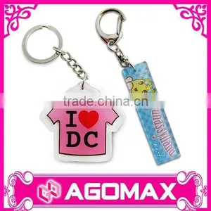 Factory Direct Sell Photo Clear Rectangle Keychain Acrylic Custom Key Chain thumbnail-2