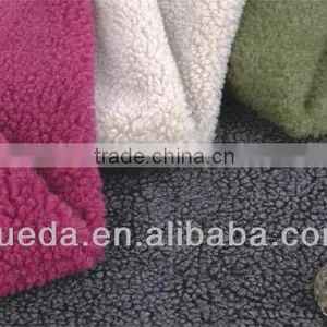 Sherpa Fleece Suede Bondeded Fur Fabrics thumbnail-1