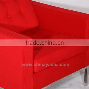 Office/home/hotel Furniture Leather Florence Knoll Sofa Wholesale thumbnail-4