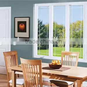 4 Panel PVC Frame Casement Window for Sale thumbnail-1