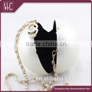 Customized Pearl Ball Shaped Acrylic Evening Women's Bag thumbnail-1
