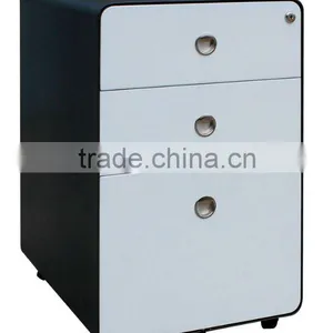 Small Drawer Cabinet Movable File Storage Cabinet thumbnail-1