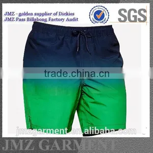 JMZ Wholesale Custom OEM Beach Shorts for Men Polyester Creat Your Own Design New Products 2015 Low Moq thumbnail-1