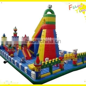 Custom Theme Park Large Inflatable Bouncer Combo High Mountain Inflatable Bouncer for Kids thumbnail-1