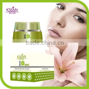 Ideal Best Chinese Japan Face Skin Whitening Glow Day and Night Formula Cream Products With Arbutin Kojic Acid for Face in Dubai thumbnail-3
