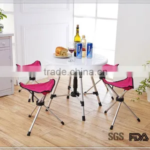 Promotional Plastic Outdoor Folding Table With 4 Chairs thumbnail-1