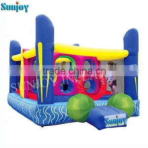 The Jump'N Dodgeball Nylon Bounce Inflatables PVC Coated Nylon Fabric Inflatables thumbnail-1