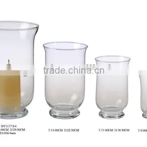 Glass Hurricane Lantern thumbnail-1