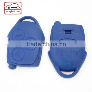 Hot Sale Ford Mondeo Blue Remote Key Shell for Ford Focus Blue Remote Key Case thumbnail-2