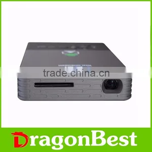 LED Lamp Android 4.4 OS 1GB DDR3 15000 Hours Digital Projector DLP C2 Portable thumbnail-1