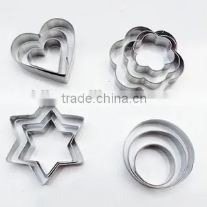 Stainless Stell 430 Cookie Cutter Rolling Cookie Cutter Bulk Cake Cutters thumbnail-1