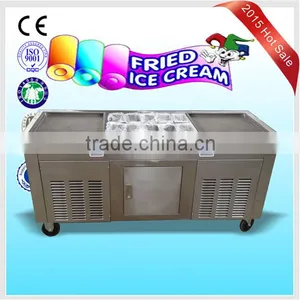 Fedex/UPS Delivery NSF,CB,CE,RoHs Approved Factory Supply Fried Ice Cream Machine Fried Ice Cream Machine for Sale thumbnail-1