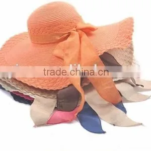 2016 Factory Direct Sexy Ladies Beach Straw Hat Popular Summer Hot Sale Girls Sombrero Straw Hat Wholesale thumbnail-6