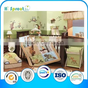 New Design Patchwork Embroidery Boys Bedding thumbnail-1